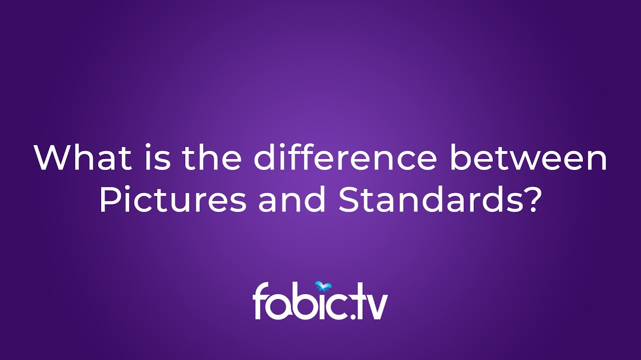 What Is the Difference between Pictures and Standards?