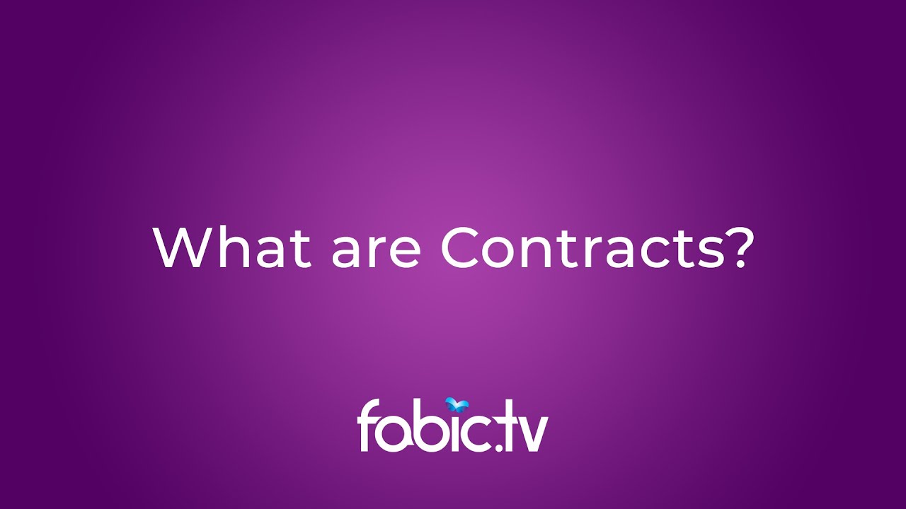 What Are Contracts?